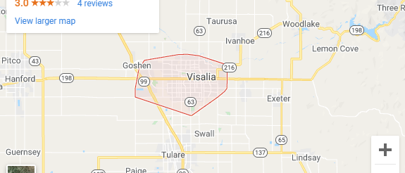 visalia california